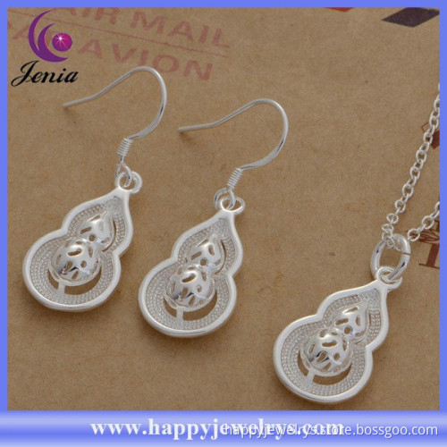 New products high quality cheap price hot selling 925 silver jewelry set (AT570)